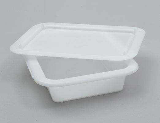 Couvercle Rectangle Blanc pour Bac 5L (400 x 300) - Scaritech