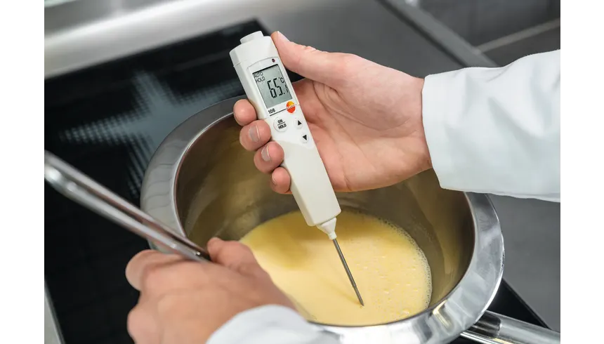 Testo 106 — Thermomètre Professionnel à Mesure à Cœur pour Boulangerie