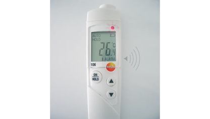 Testo 106 — Thermomètre Professionnel à Mesure à Cœur pour Boulangerie